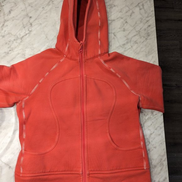 Lululemon Vintage Scuba Hoodie Women size 8 Pink - Picture 5 of 10
